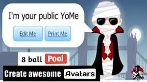 Welcome to /r/8ballpool, a subreddit designed for miniclip's 8 ball pool game and its players. 8 Ball Pool Create Awesome Avatars In Android Like Hatty Xd Fernando Technical X Youtube