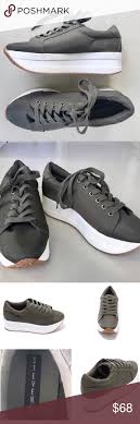 Steve Madden Sneakers Olive Green Platform 10 Steve Madden Sneakers Green Platform Sneakers