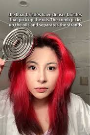 Comb Hair to Left or Right