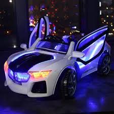 Ved Child Electric Bicycle Double Four Wheel Battery Car Toy Remote Control Baby Stroller Electric Car Car Toy Cars For Kids Toy Car
