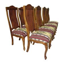 Gallery furniture's most luxurious furniture experience. Encore Furniture Gallery Set Of 8 Spindle Back Queen Anne Style Dining Chairs