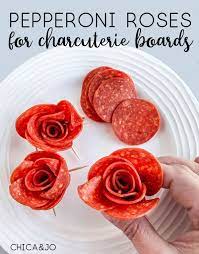 Pepperoni Roses In 2021 Charcuterie Inspiration Charcuterie Board Meats Food Garnishes