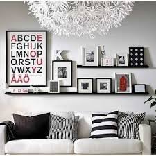 Black And White Photo Wall Ideas Ikea Picture Ledge 22 Floating Shelf Black White Spice Book Ideas Of Living Room Wall Shelves Shelves Above Couch Ikea Picture Ledge Room Decor