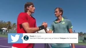 H2h results for tsitsipas medvedev: Tennis Player Challenges Opponent To A Fight After Strange Post Match Squabble Article Bardown