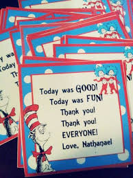 Birthday Thank You Gift Bags Thank You Note On Goody Bag Thank You Notes Gift Tags Goodie Bags