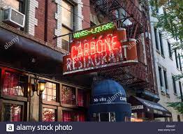 Carbone Restaurant Stockfotos Und Bilder Kaufen Alamy