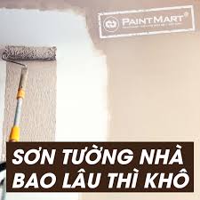 Sơn tường nhà bao lâu thì khô
