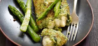 Recette Omelette Au Cresson Asperges Vertes Et Crottin De Chavignol Recette Recette Omelette Asperge Verte Recette