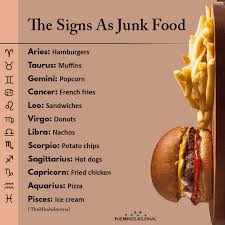 Personality traits, careers, compatibility, planets in cancer & more! The Signs As Junk Food
