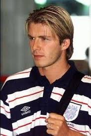Cool & handsome is my destiny! Young David Beckham Hairstyles David Beckham David Beckham Hairstyle David Beckham Style