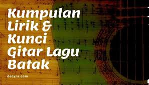 Nangpe torop hata sisolhot i soada i na manarihon au, boru sileban on do inonghu, na sai tongtong mandulo au inang, diparsahiton nang disi taonon i, diparsorion nang disi dangolon i. 76 Kumpulan Lirik Chord Kunci Gitar Lagu Batak Terpopuler