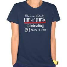 20th Anniversary Mr Mrs Celebrating Love Shirt Designs Anniversary Shirt Horse T Shirts