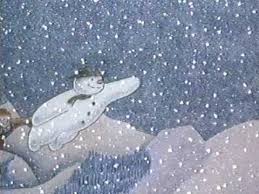 G dm who'll carry me without legs to run? The Snowman Flying Scene Snowman Christmas Magic Illustration Art