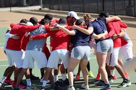 Mustang Tennis Hosts Their 1st Home Meet