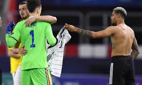 Portugalia a învins, joi, în semifinale, la maribor (slovenia), echipa spaniei, prin autogolul lui cuenca din minutul 80. A Fost Extrem De Dificil ReacÈ›ia JucÄƒtorilor Germani DupÄƒ Ce Au Remizat Cu Romania U21