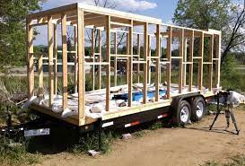 Merete And Christopher S Tiny House A Tour Process Tiny House Trailer Building A Tiny House Tiny House Cabin