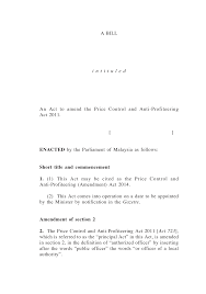 Aside from that, under the control of supplies act 1961, there are goods that are declared as controlled items. Https Www Cljlaw Com Files Bills Pdf 2014 My Fs Bil 2014 07 Pdf