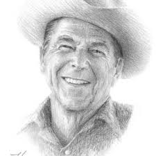 John Wayne Pencil Portrait Drawing by Mike Theuer