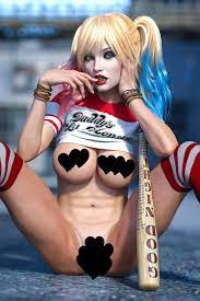 Harley Quinn Sexy Hot Beautiful Boobs Wall Art A4 Poster | eBay