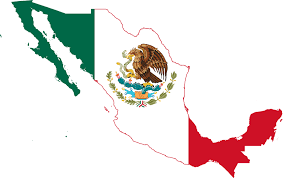 Click on region names or colors for each region's home page. File Mexico Flag Map Svg Wikipedia