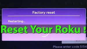 Reset from the settings menu press ok on your roku remote to select the settings menu. How To Factory Reset Reboot Roku Streaming Media Player Troubleshooting Roku Youtube