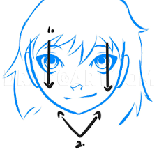 But it may be harder to follow if you're used to. How To Draw An Easy Anime Face Step By Step Drawing Guide By Dawn Dragoart Com