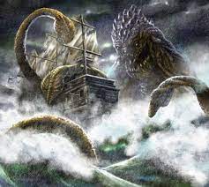 Cthulhu Vs Kraken Batallas Supremas Mythological Creatures Sea Monsters Mythical Creatures