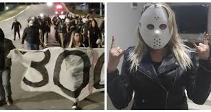 Os '300' de sara winter no stf e bolsonaro a cavalo: Marcha Dos 300 De Sara Winter Nao Tinha Nem 30 Em Protesto Contra O Stf Jornal O Globo