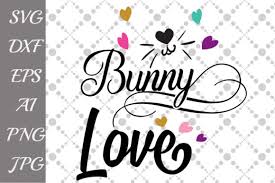 Download Bunny Love Graphic By Prettydesignstudio Creative Fabrica PSD Mockup Templates