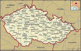 ℹ️✅ karta över tjeckien, bilder och flagga. Tjeckien Historia Flagga Karta Huvudstad Befolkning Och Fakta