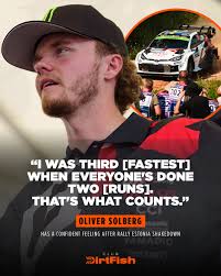 Oliver Solberg is feeling good after his Rally Estonia shakedown runs 💪