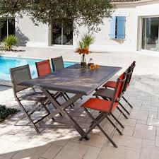 Table a manger sarana e220 en aluminium blanc. Table De Jardin Aluminium Et Ceramique 220 Cm Outdoor Furniture Sets Cafe House Ceramic Spoon Rest