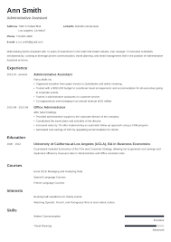 This executive assistant resume example does a great job of showing the essential function that people in these roles play in any business. Best Administrative Assistant Resume Examples 2021