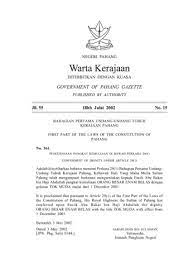 Majlis adat istiadat negeri pahang. Bahagian Pertama Undang Undang Tubuh Kerajaan Pahang 18 Julai 2002 Pages 1 50 Flip Pdf Download Fliphtml5