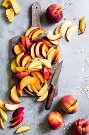 This Is A Good Photo Because They Make Use Of The Entire Picture And Fill It With Peaches Without Making I Food Photography Gluten Free Peach Fruit Photography