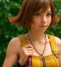 Selphie with long hair