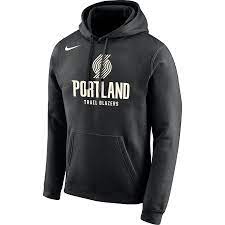 Product titlemen's fanatics branded black portland trail blazers super sweep pullover hoodie. Nike Nba Portland Trail Blazers Hoodie Logo Fur 60 00 Kicksmaniac Com
