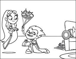 Teen titans go coloring pages for kids hello and welcome to the exciting, teenage superhero world of teen titans go coloring pages, with beast boy, robin, cyborg, raven, and starfire. Pin On Teen Titans Starfire