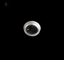 Verre optique Rond Microscope Biconcave 11mm 46mm Double ...
