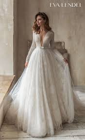 Eva Lendel 2021 Wedding Dresses Less Is More Bridal Collection Wedding Inspirasi Wedding Dress Long Sleeve Wedding Dresses Trendy Wedding Dresses