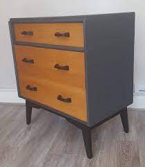 G Plan E Gomme 50 S Chest Of Drawers Retro Vintage Mid Etsy Solid Wood Chest Danish Style Chest Of Drawers