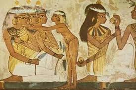 Paints And Makeup Were A Mixture Of Minerals From Iron Ores Red And Yellow Ancient Egyptian Clothing Great Works Of Art Ancient Egypt