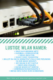This identifier is called a basic service set identifier (bssid) and is included in all wireless to view a list of ssids for a network, look at the list of wlan service profiles in network director. Lustige Wlan Namen Coole Ideen Fur Dein Wlan
