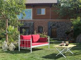 Wasser und licht sind ein wichtiger bestandteil in jedem garten. Casa Padrino Jugendstil Gartensofa Weiss Bordeauxrot 140 X 70 X H 92 Cm Garten Sofa Terrassen Sofa Jugendstil Garten Terrassen Mobel