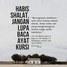 Fiqih Muslimah Di Instagram Jangan Lupa Ya Habis Shalat Baca Ayat Kursi Keutamaannya Besar Pahami Maknanya Juga B Kata Kata Indah Kata Kata Kutipan Agama