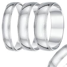 9mm men's large rounded white gold wedding band m172 $1,325.00. 4mm 8mm White Gold Milgrain Wedding Band White Gold At Elma Uk Jewellery