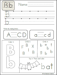 Full online curriculum · teacher recommended · completely child safe Say And Trace Letter B Novocom Top