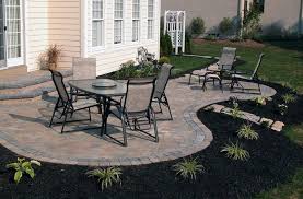 Step Down To Patio Ideas Available Features And Options Interlocking Pavers Concrete Pavers Patio Pavers Design Brick Paver Patio Patio