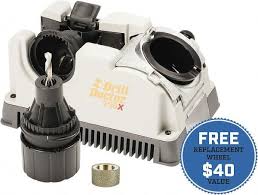 The diamond wheel when new is quite rough. Drill Doctor Drill Bit Sharpener 09883273 Msc Industrial Supply