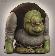 Artstation Shrek Wil Hughes Realistic Cartoons Evil Cartoon Characters Horror Cartoon